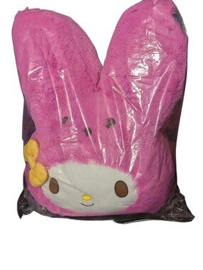 Peeps My Melody Jumbo Easter Plush 24 Inch Pink Bunny Hoodie Sanrio